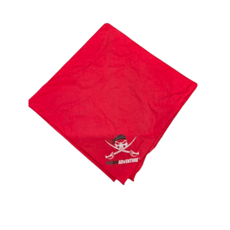 Foulard Pirante Adventure Rouge