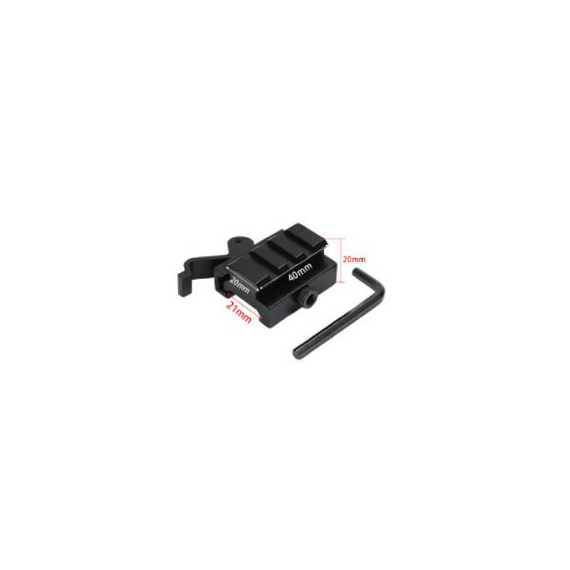 Mini Rail serrage Rapide 40mm [Black Eagle Corporation]