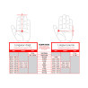 Gants de palpation en cuir Recon - Noir  Mechanix XL