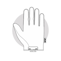 Gants de palpation en cuir Recon - Noir Mechanix S