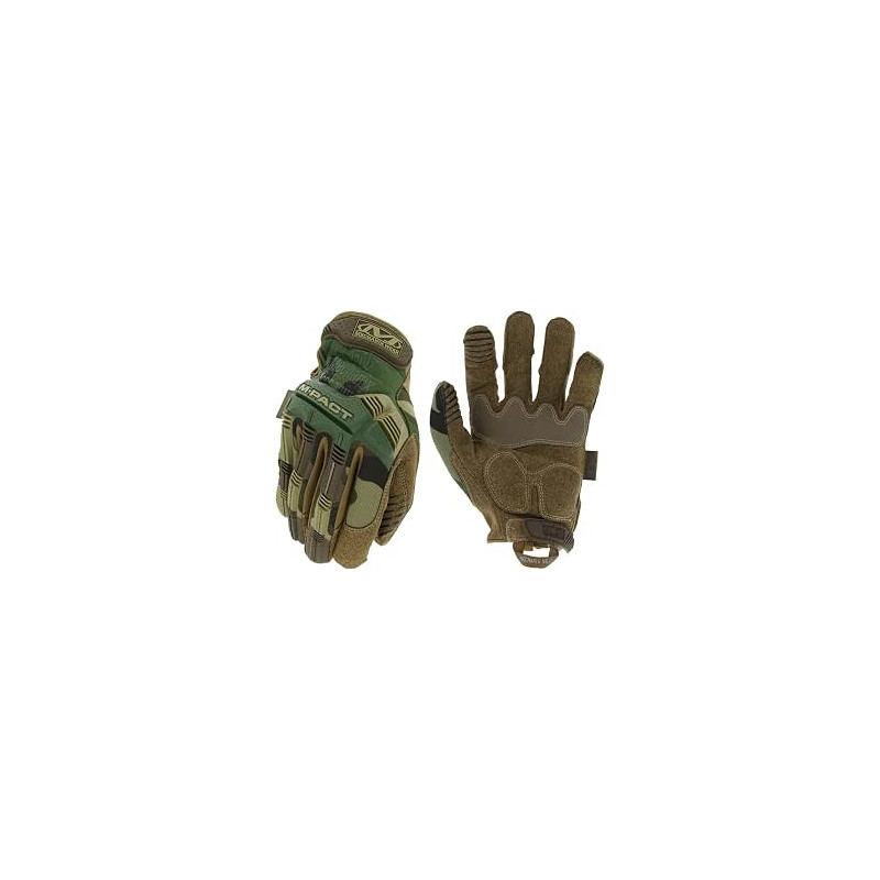 Mechanix Wear - M-Pact Woodland Camo Tactical Gants (Small, Camouflage)