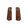 Swiss arms Flower wood Pistol Grips for 1911