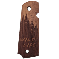 Swiss arms Wild Life wood Pistol Grips for 1911