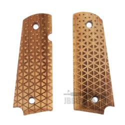 Swiss arms Triangle wood Pistol Grips for 1911