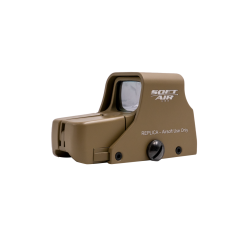 LUNETTE VISEE COMPACT CQB TACTICAL TAN CIBLE ROUGE/VERT