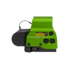 XPS 3-2 Red - Green Dot, QD Mount - Green