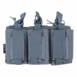 Swiss Arms Porte chargeur 3 poches Gris