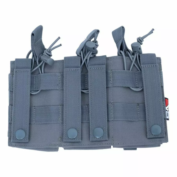 Swiss Arms Porte chargeur 3 poches Gris