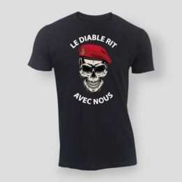 T-shirt 190g Le diable rit avec nous Colo - Noir - Summit Outdoor Lifestyle