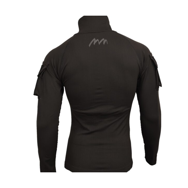 UBAS Manches Longues Noir Taille M | Chemise de Combat