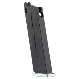 Chargeur VORSK 1911 MEU VX-9 VP-X Gaz 25 coups Noir/Chrome