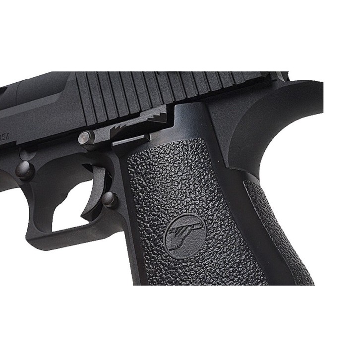 Réplique de poing Full Metal Desert Eagle plaquettes polymère Cybergun