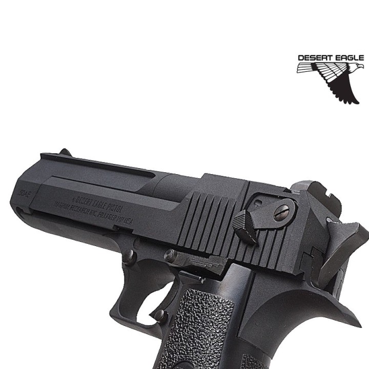 Pistolet airsoft Desert Eagle gravures Magnum Research Inc et .50 AE