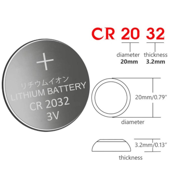 Pile CR2032 - Batteries