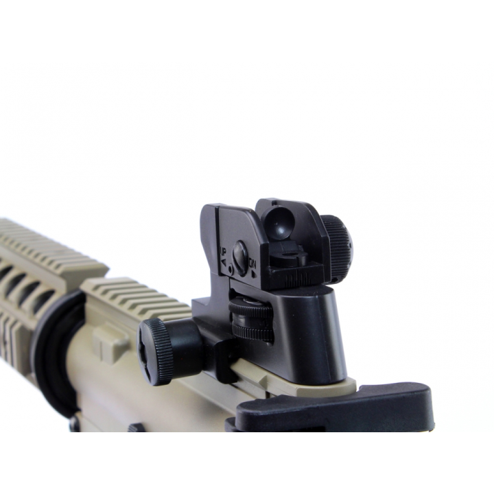 CM506 ( Mk.18 Mod 0 / M4A1 CQBR ) AEG - Tan - Cyma