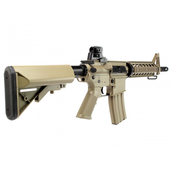 CM506 ( Mk.18 Mod 0 / M4A1 CQBR ) AEG - Tan - Cyma