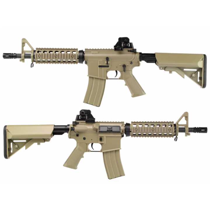 CM506 ( Mk.18 Mod 0 / M4A1 CQBR ) AEG - Tan - Cyma