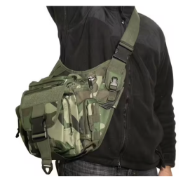 Sac Band. Camo Swiss arms