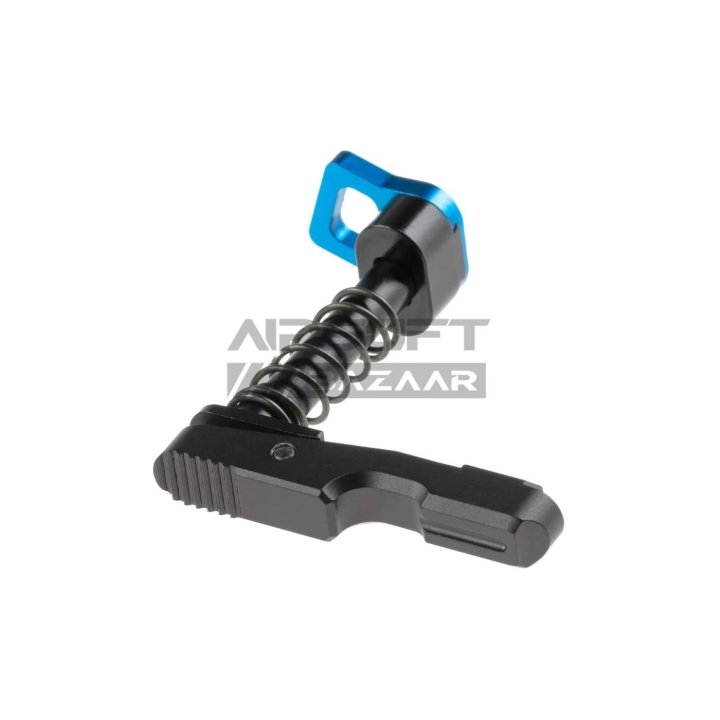 M4 CNC Mag Catch bleu