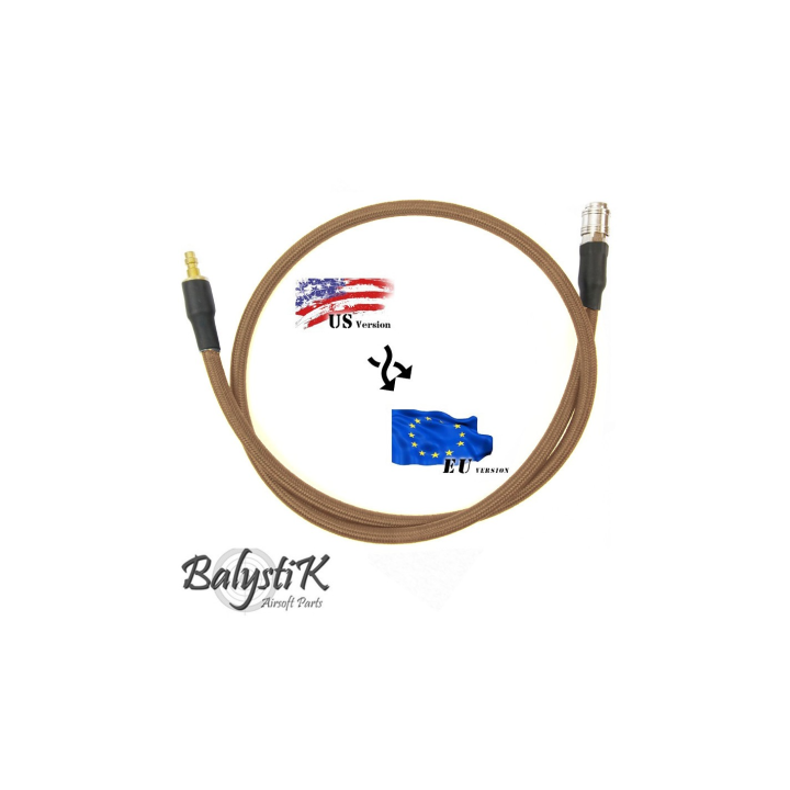 Balystik Ligne adaptateur US - EU HPA 8 mm tressée nylon DE