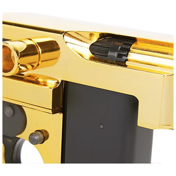 Thompson M1A1 Military AEG - Gold & Bois véritable - Cybergun / King Arms