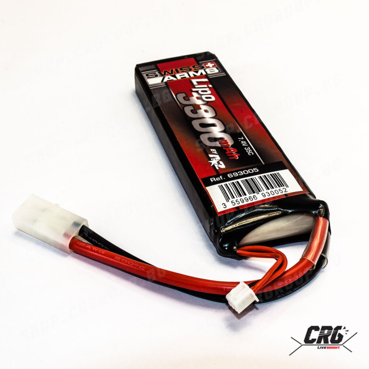 Batterie LiPo 7,4V 3300mAh Swiss Arms