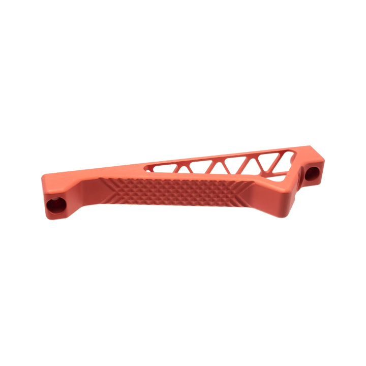 Poignée inclinée type K20 pour KeyMod et M-LOK - Aluminium / Rouge - JJ Airsoft
