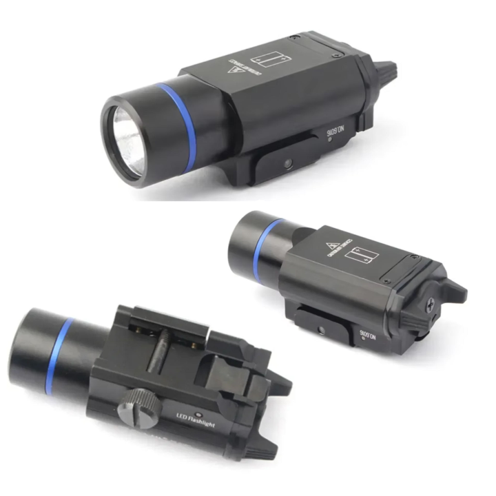 Lampe de poche LED de lumière de chasse tactique QD d'usine 500 lumens