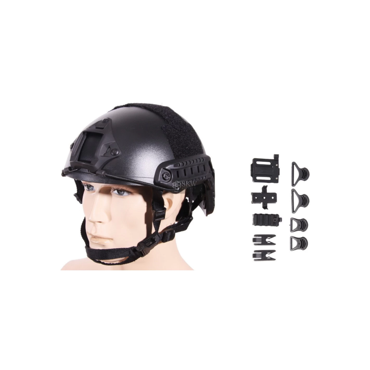 CASQUE FAST MH NOIR RÈGL EMERSON - Casques tactiques