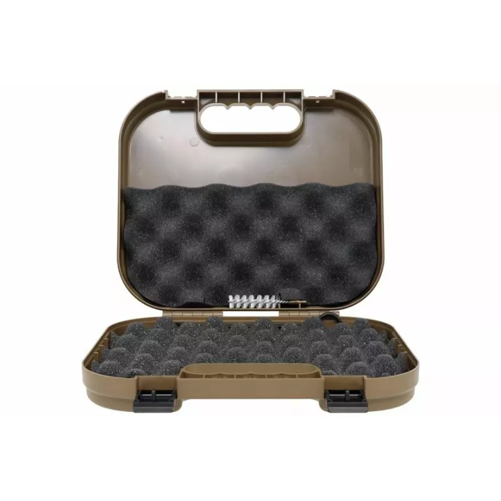 Mallette pour pistolet Glock sans clef Tan