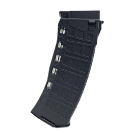 550 BBs Hi-Cap Magazine for AK-12 AEG - Black - Arcturus