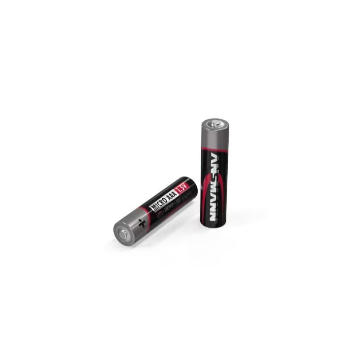 Lot de 4 piles alcalines AAA LR03 Ansmann