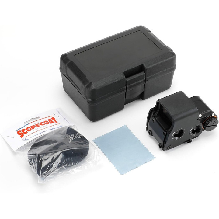 558 Holographic Sight Green/Red Dot Scope with Quick Release for 20mm Picatinny Rial Mount (Black)