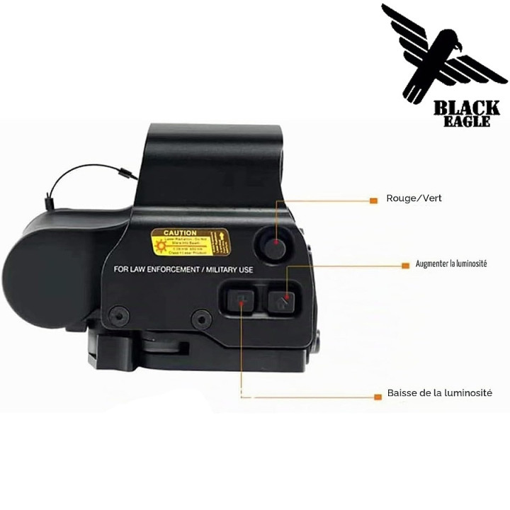 558 Holographic Sight Green/Red Dot Scope with Quick Release for 20mm Picatinny Rial Mount (Black)