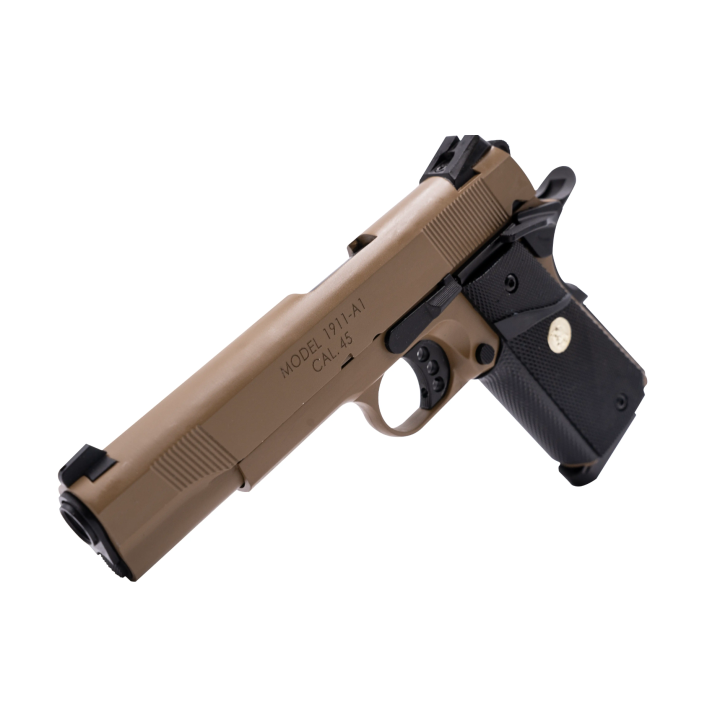 Pistolet GBB R27-B 1911 MEU Tan Army Armament