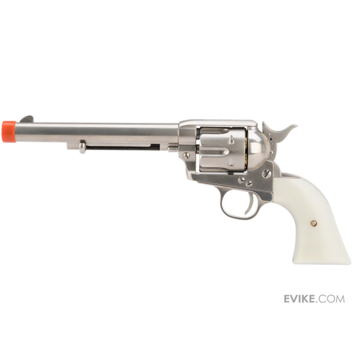 Cybergun x Colt SAA .45 Peacemaker Gas Powered Airsoft Revolver - King Arms