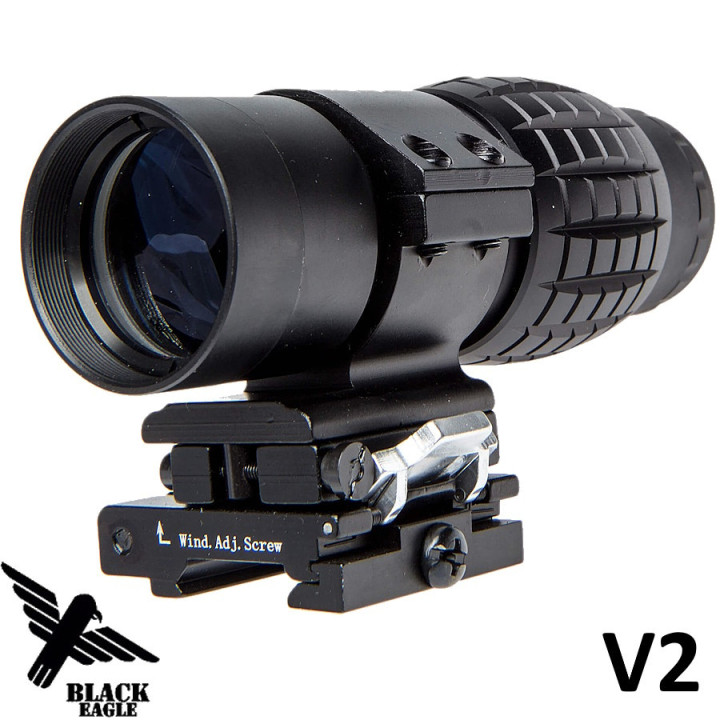 Magnifier x3 - Barlow Flip-to-Side - Black Eagle