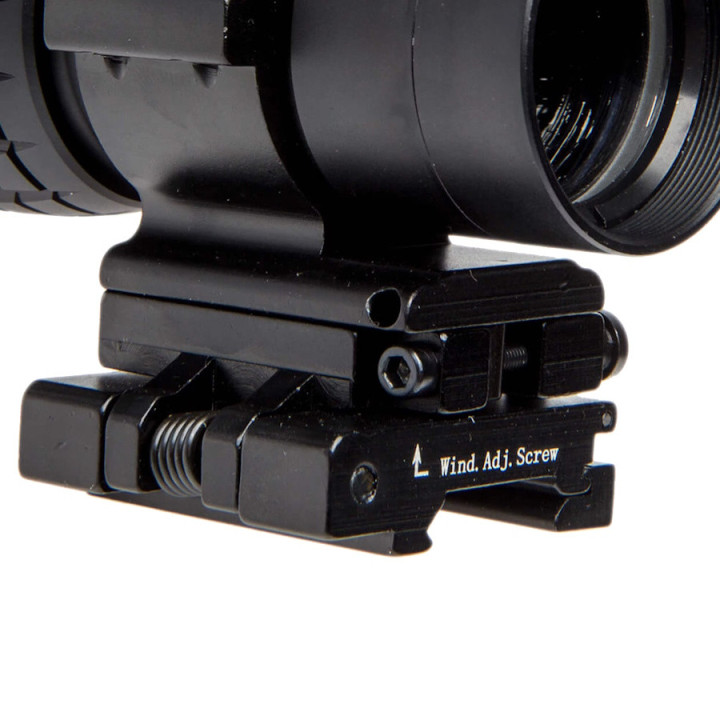 Magnifier x3 airsoft levier de basculement rapide Black Eagle