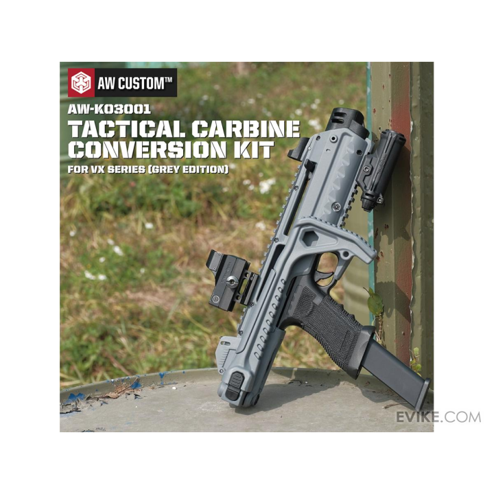 Kit conversion carabine AW Custom VX Tactical gris