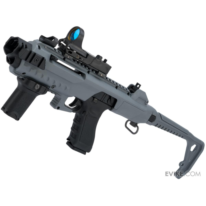 AW Custom "VX" Tactical Pistol Carbine Conversion Kit(Model: Grey / Full-Auto Glock 18C)