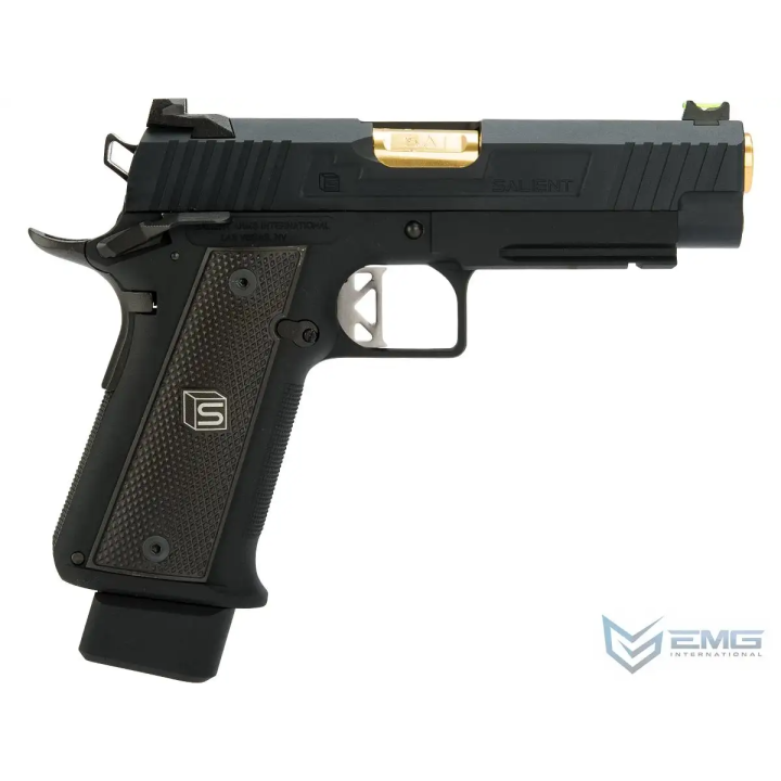 Salient Arms 2011 Hi-Capa 5.1 DS GBB CO2 - Full Auto version / Black - EMG