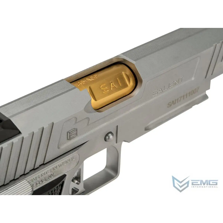 Salient Arms Hi-Capa 5.1 DS GBB argent EMG