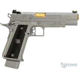 Salient Arms 2011 Hi-Capa 5.1 DS GBB - Silver – EMG