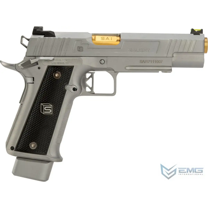 Salient Arms 2011 Hi-Capa 5.1 DS GBB - Silver – EMG