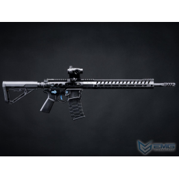 EMG x F1 UDR-15 AR15 Edge II Airsoft AEG Training Rifle w/ Kestrel V2 ETU(Model: Black & Blue / RS3 Stock / 400 FPS / Gun Only)