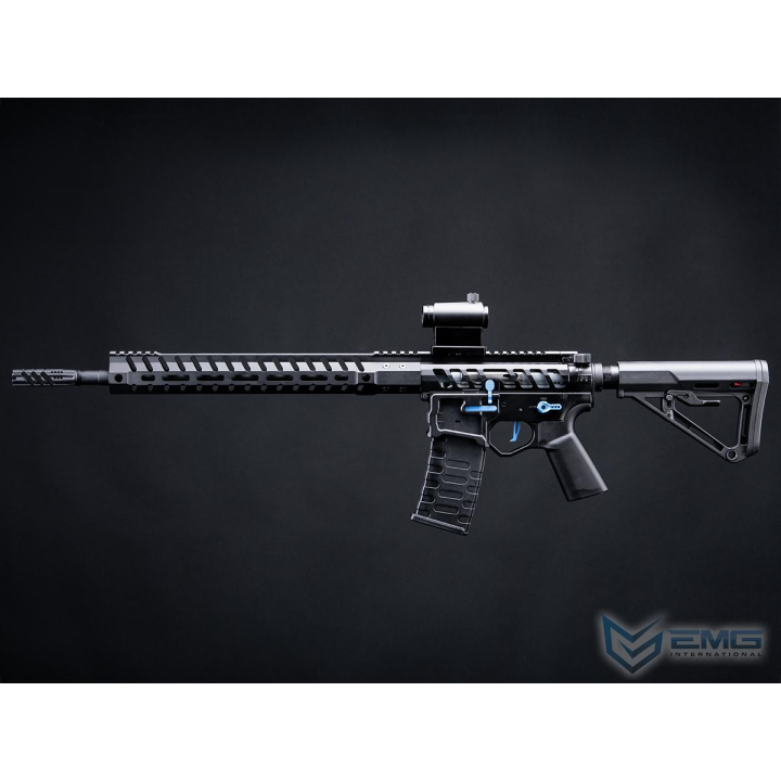 EMG x F-1 UDR-15 AR15 Edge II AEG noir et bleu