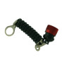 Shroom Cap avec Chaine - Rouge