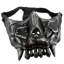 Desert Corp DC-03 Full Face Mask Silver