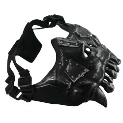 Desert Corp DC-03 Full Face Mask Silver