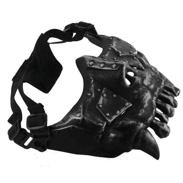 Desert Corp DC-03 Full Face Mask Silver